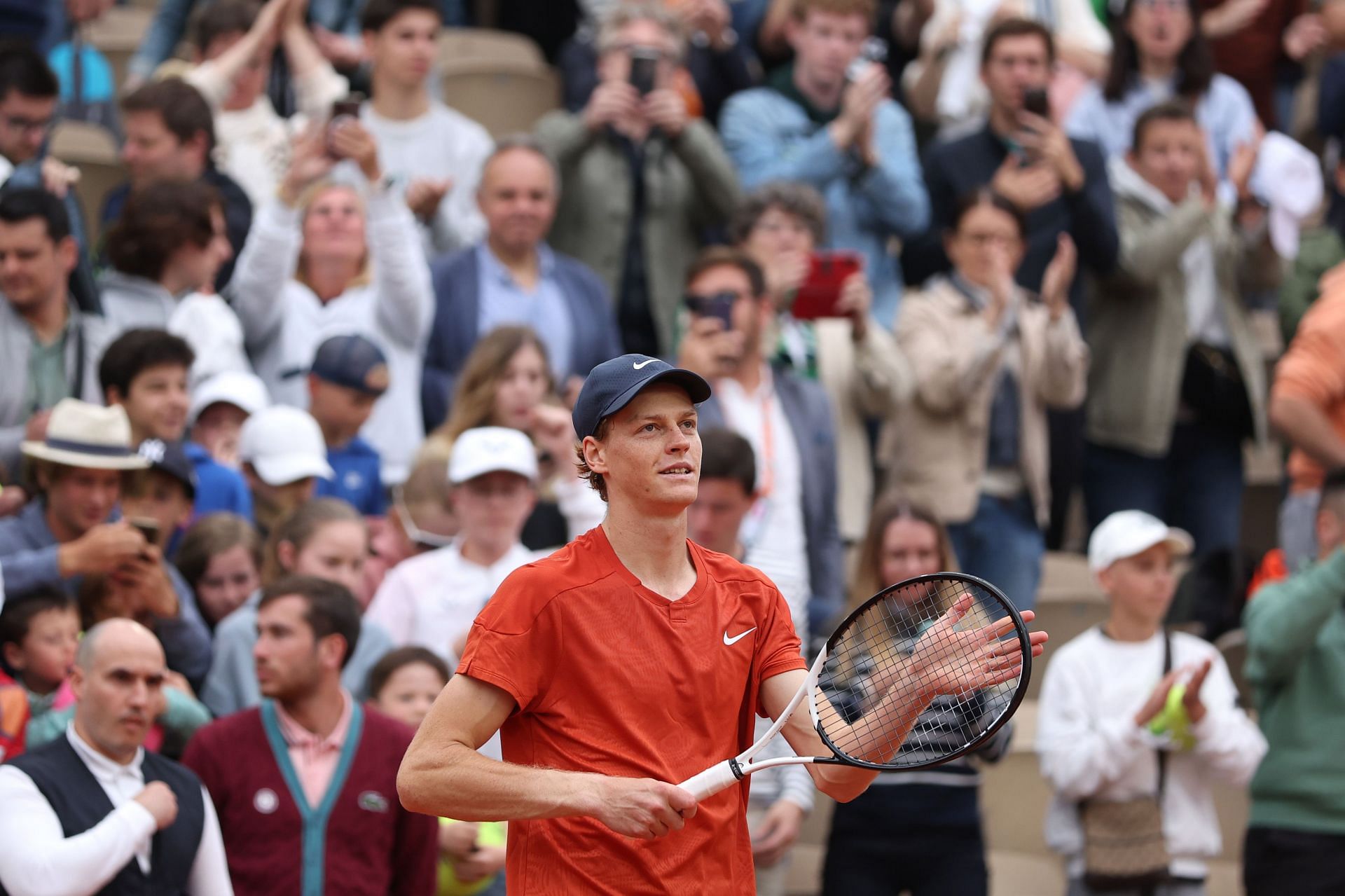 Sinner pictured at the 2024 French Open (Image Source: Getty)