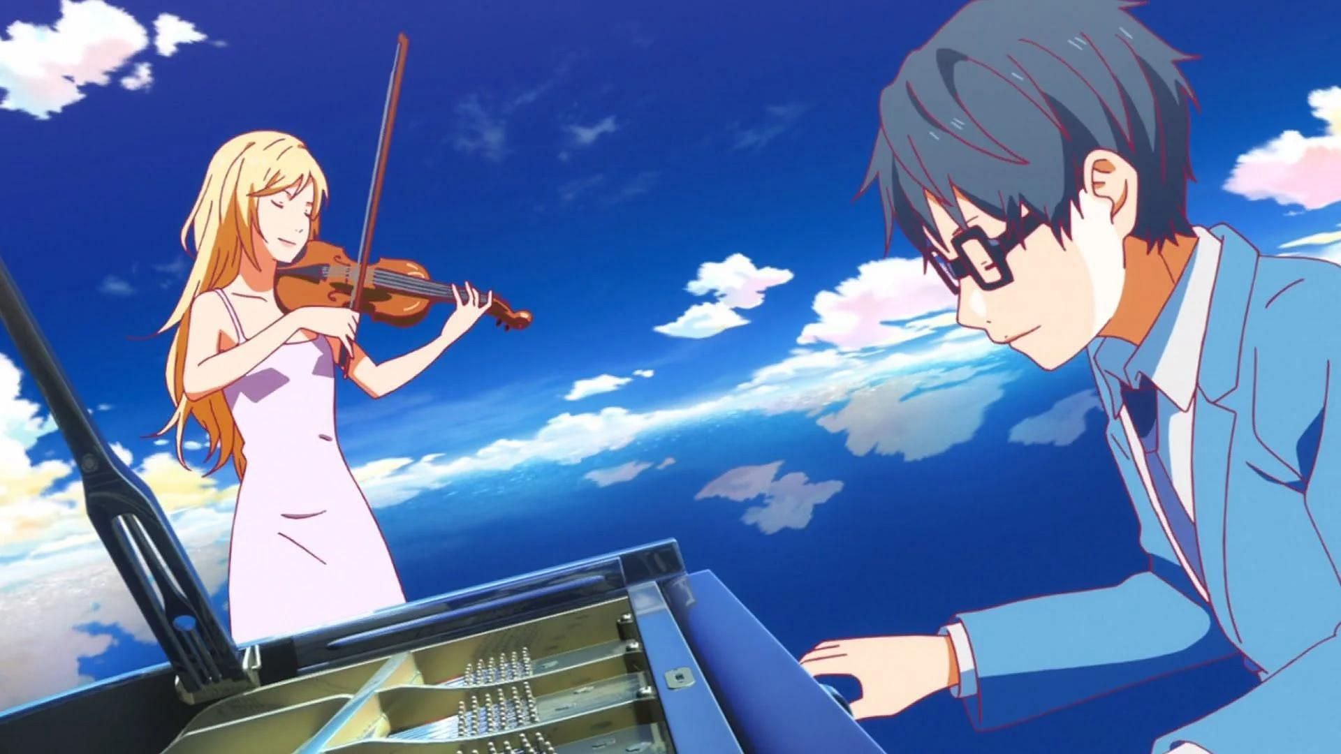 Your Lie in April (Image via A-1 Pictures)