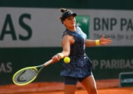 Bianca Andreescu at the 2024 French Open. (Photo: Getty)