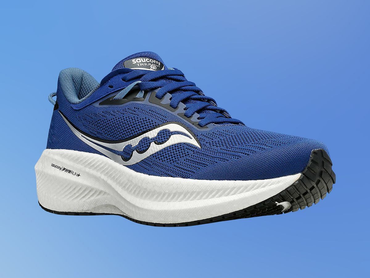 The Saucony Triumph 21 (Image via Saucony)