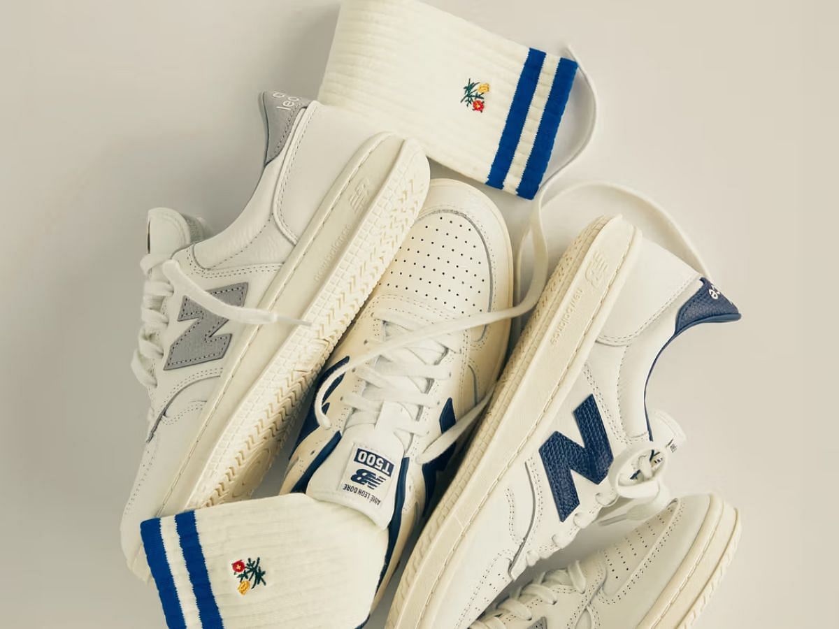 Aim&eacute; Leon Dore x New Balance T500 colorways: Features explored (Image via Aim&eacute; Leon Dore website)