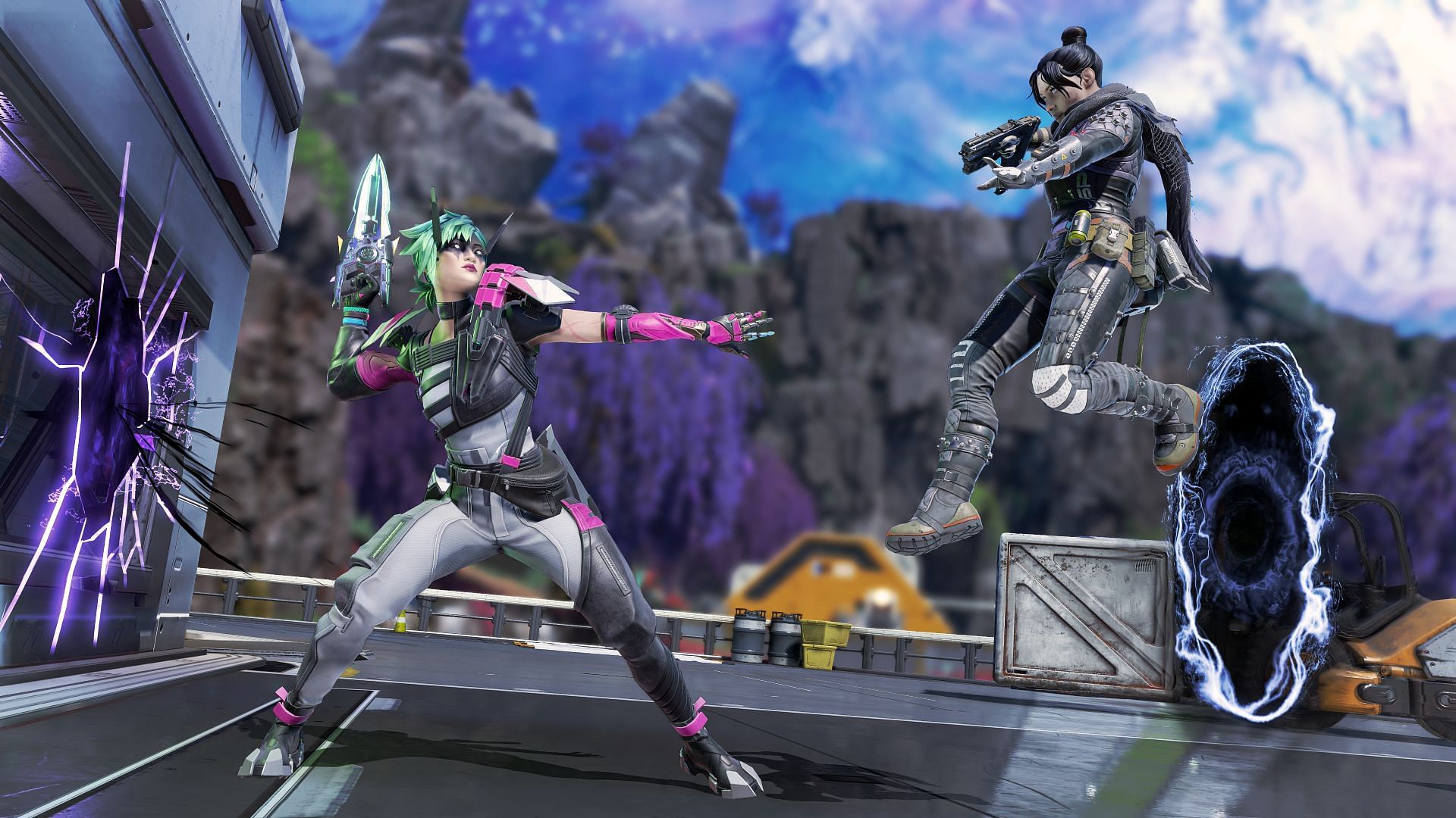 Alter and Wraith in Apex Legends (Image via Electronic Arts)