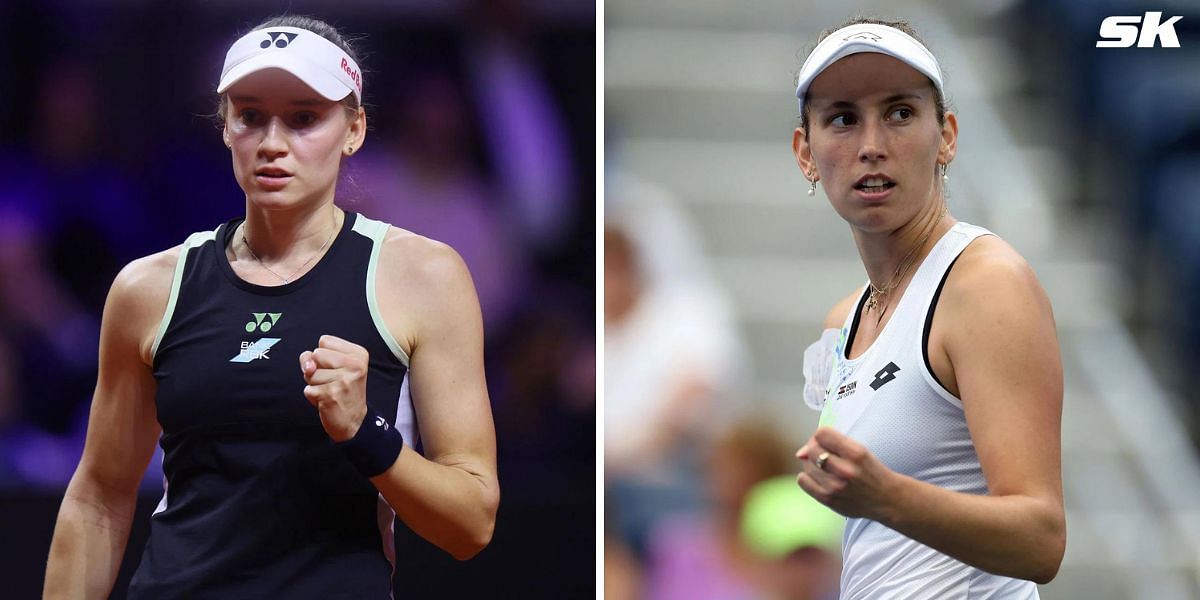 Elena Rybakina vs Elise Mertens is one of the third-round matches at the 2024 French Open. (Photo: Getty)