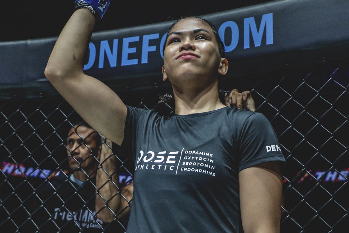 Denice Zamboanga believes the cage benefits her 