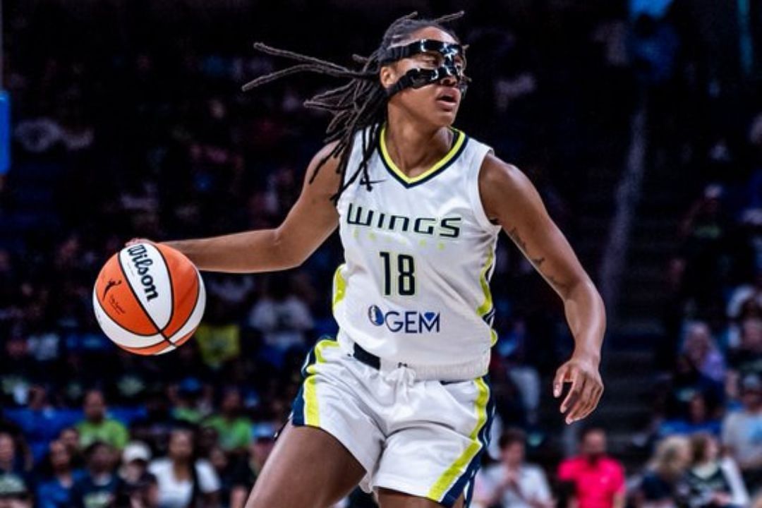 Why is Jaelyn Brown not playing tonight vs Chicago Sky? Wings guard