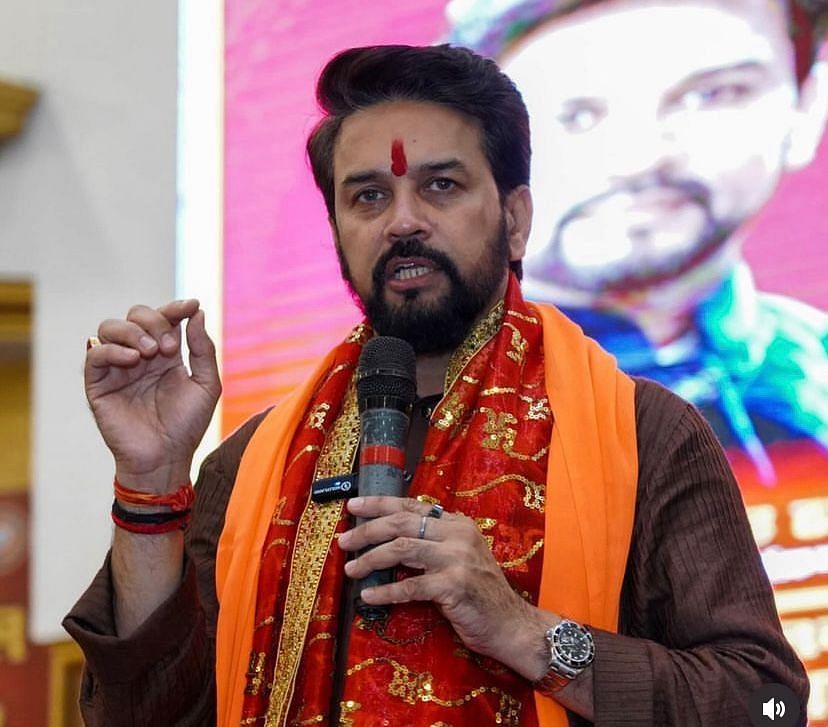 Anurag Thakur hailed India&rsquo;s Prime Minister  vision of turning sports into a lucrative career option (Anurag Thakur/Instagram)