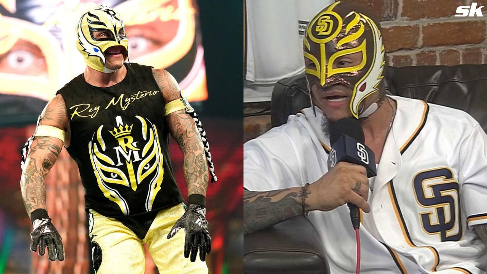 Rey Mysterio talks about being a huge Padres fan