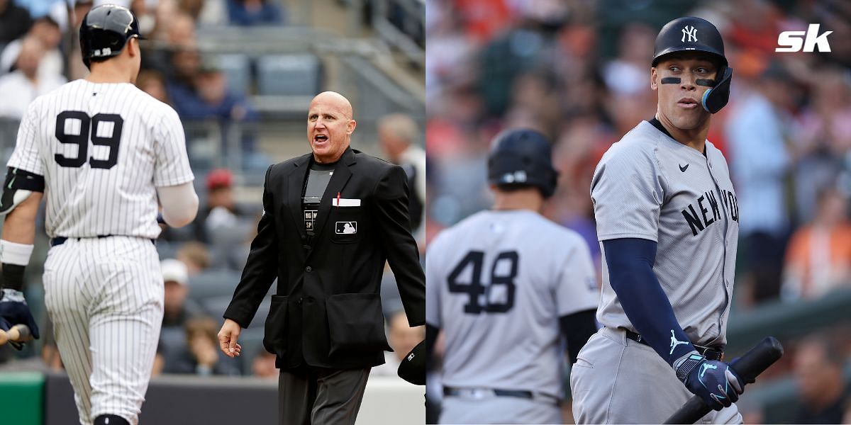 Yankees fans furious as Aaron Judge gets ejected first time in career for protesting strikeout