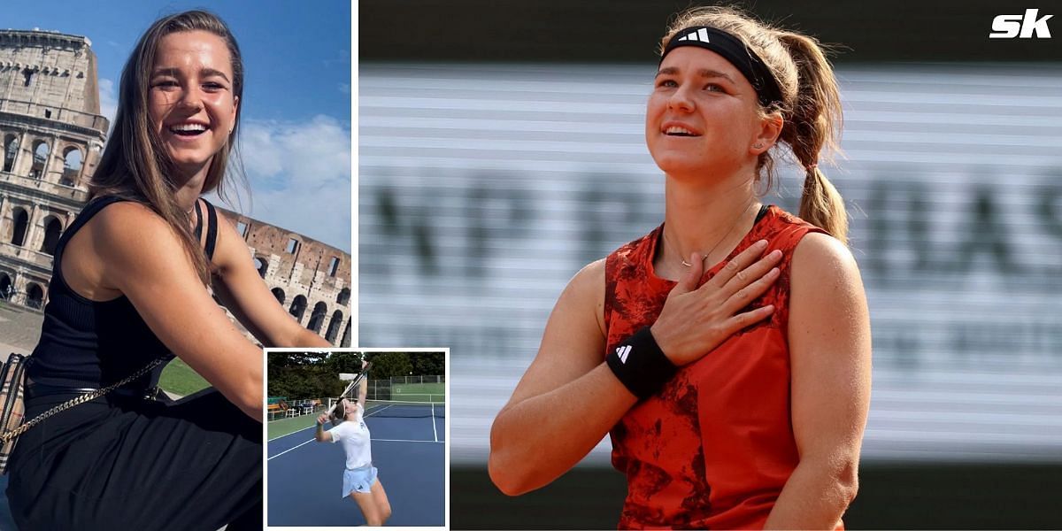 Karolina Muchova was the 2023 French Open runner-up (Image Source: Instagram @karolinamuchova, Getty)