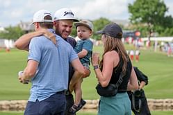 Watch: Mackenzie Hughes congratulates Taylor Pendrith on his The CJ Cup Byron Nelson win with a beer shower