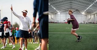“Midd” - Ole Miss HC Lane Kiffin’s son Knox Kiffin has blunt reaction to deluxe edition of EA sports college football 25 cover