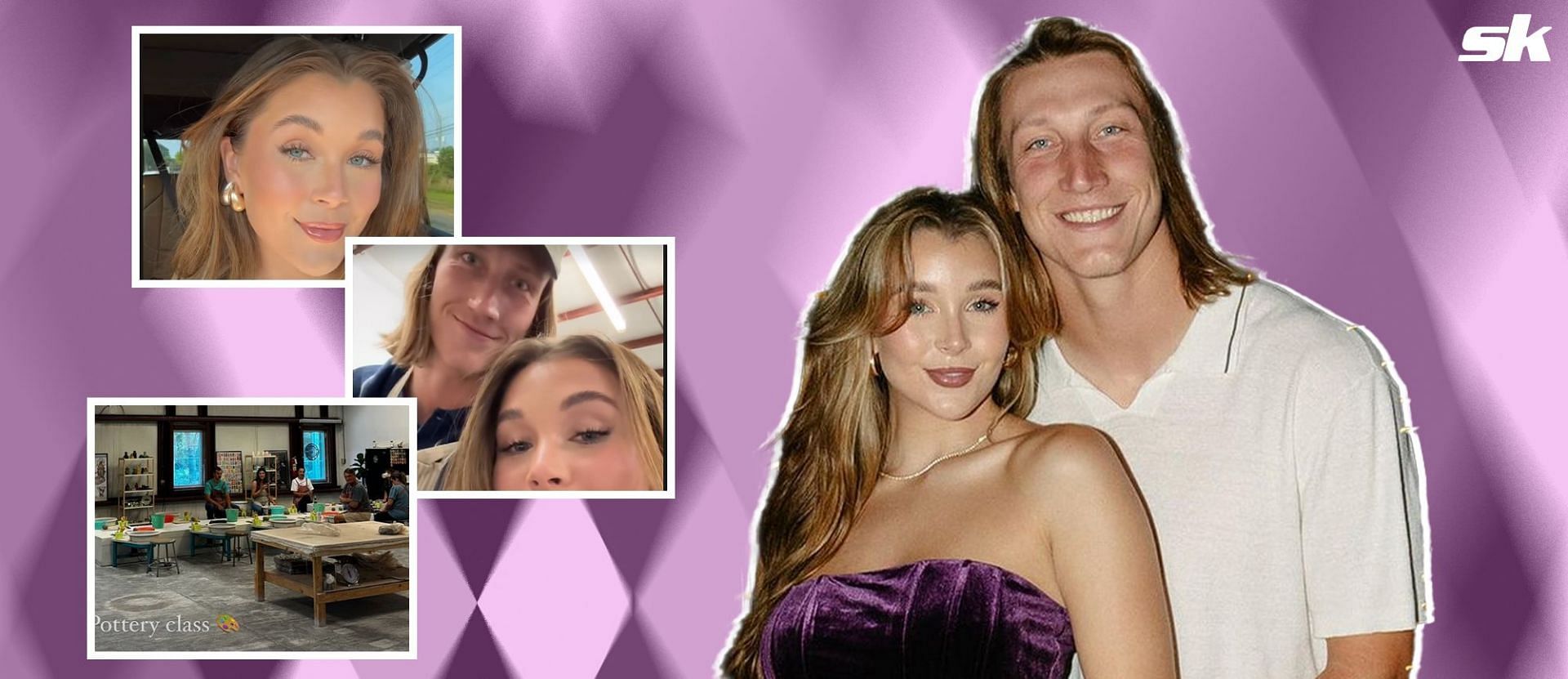 IN PHOTOS: Trevor Lawrence and wife Marissa show off creative talent during 