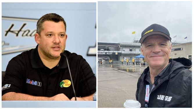 "I think Tony Stewart is over; seems to really like drag racing" - Kenny Wallace on SHR's potential exit rumors