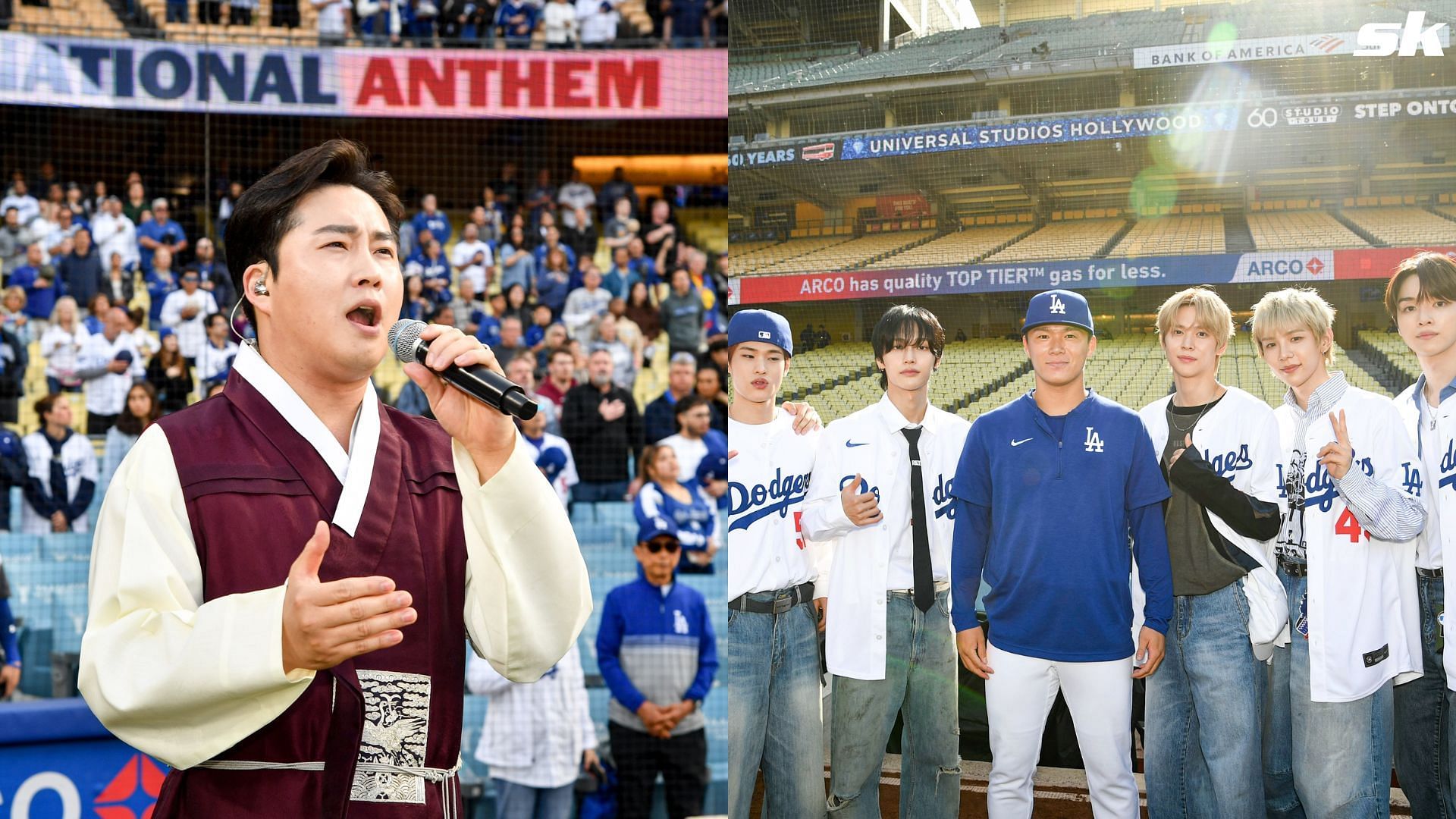 Korean Heritage Night was celebrated at Dodger Stadium on Wednesday