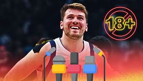 "Hope that's not live" - Luka Doncic hilariously breaks awkward silence as NSFW moans break media conference
