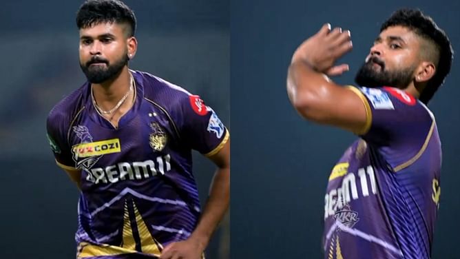 [Watch] Shreyas Iyer mimics Sunil Narine's bowling action in the nets ahead of KKR vs SRH IPL 2024 final