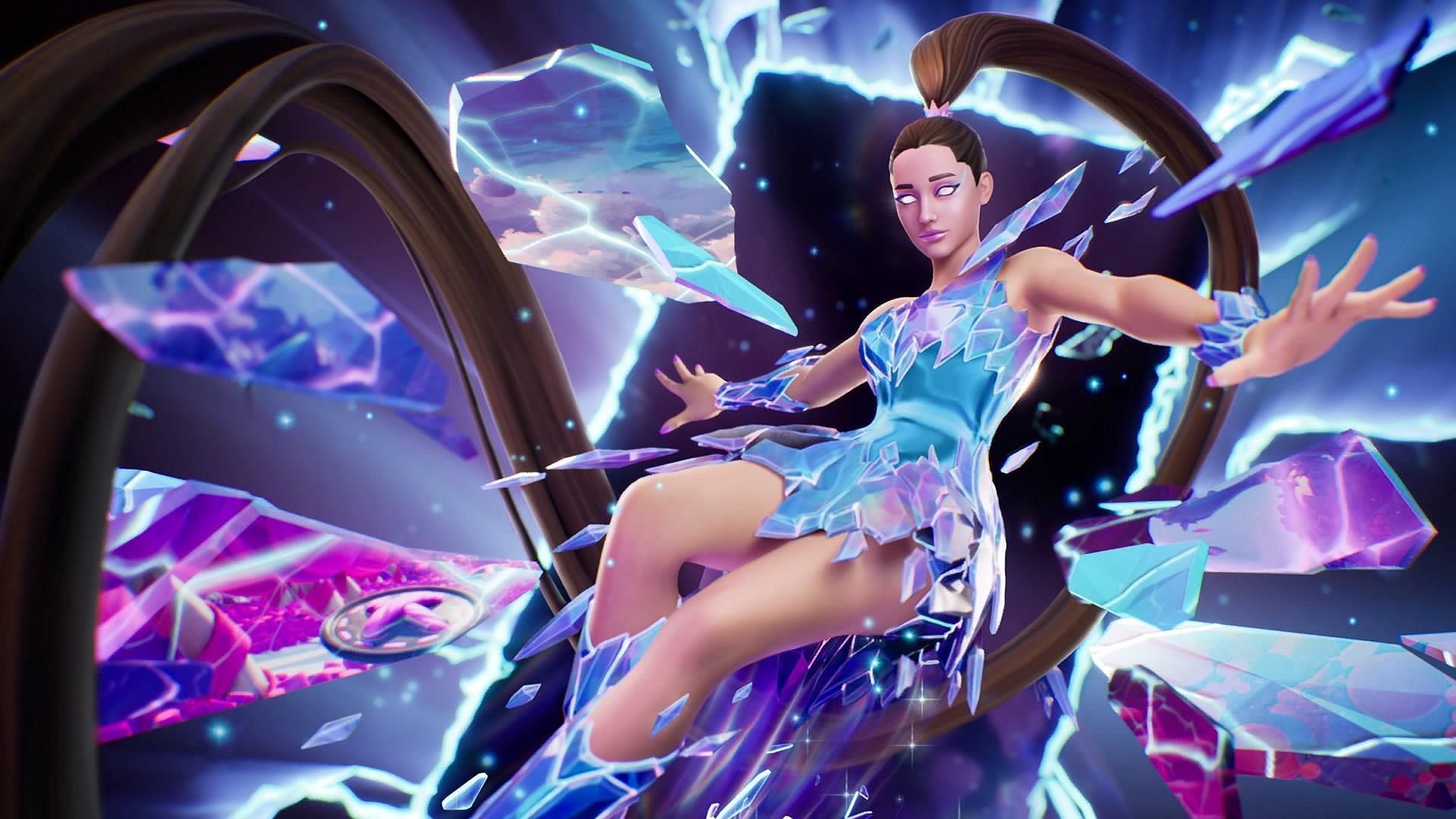 Rosey Rift Goddess Ariana Fortnite skin could release soon