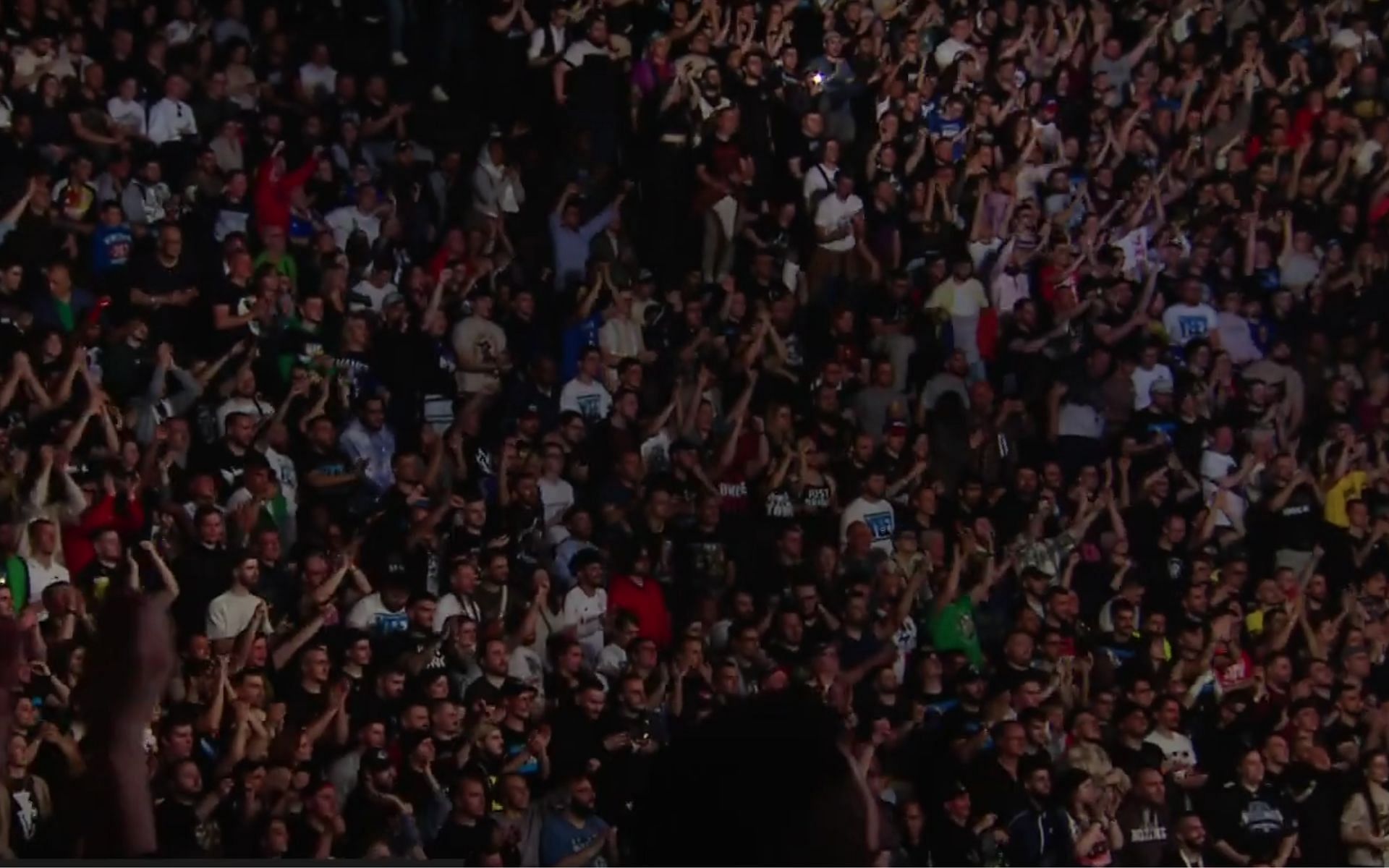 The crowd in Lyon, France (Pic Courtesy: WWE on YouTube)