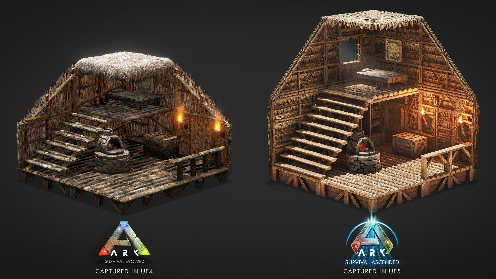stack foundation and structures in Ark Survival Ascended