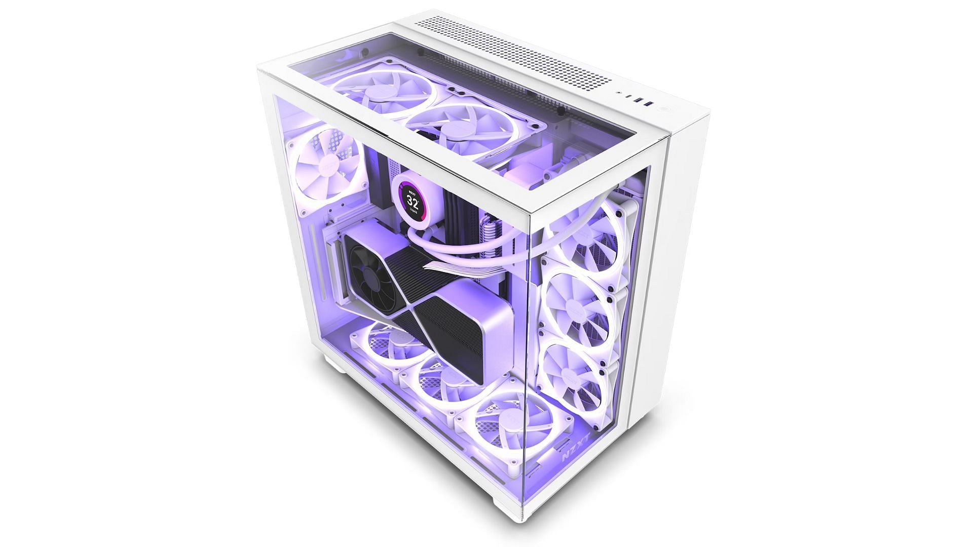 NZXT H9 Elite - best gaming PC cases (Image via NZXT)