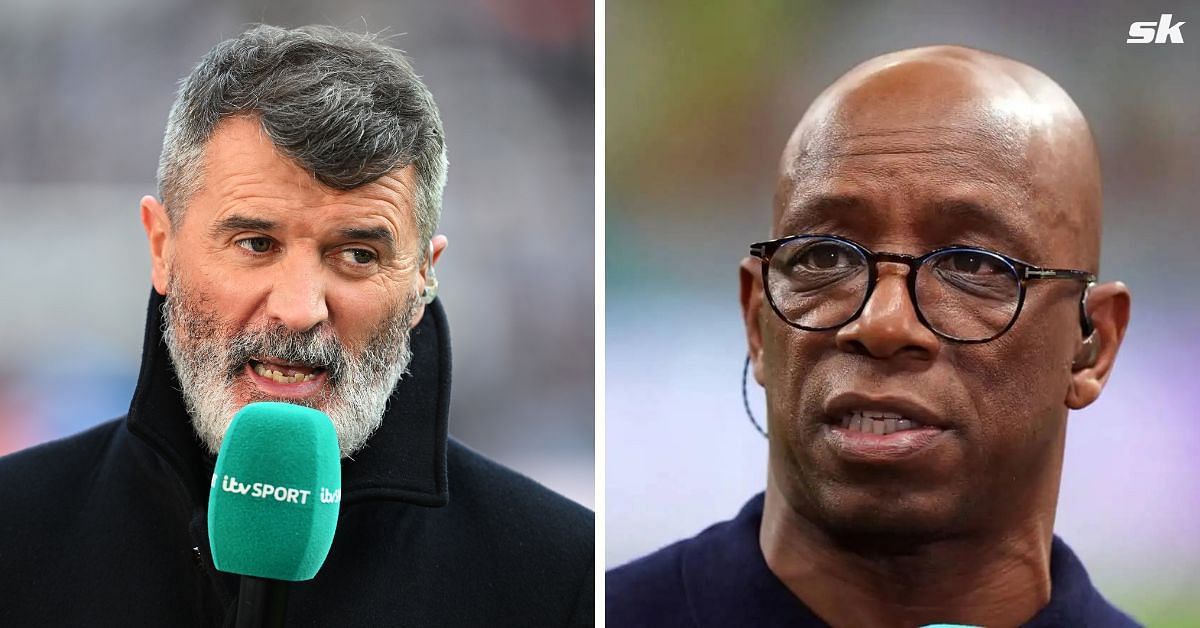 Manchester United legend Roy Keane and Arsenal legend Ian Wright involved in heated argument