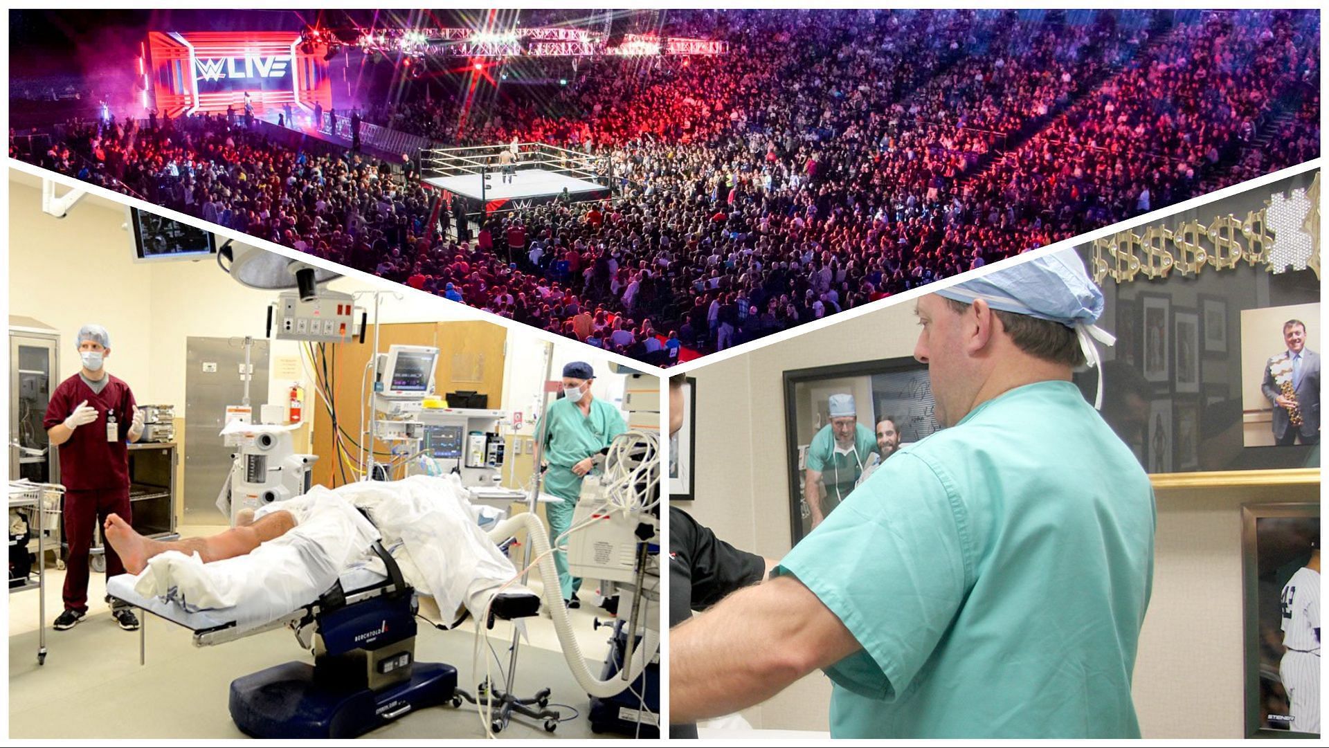 Doctors operate on WWE Superstars, fans pack non-televised WWE live event in the UK