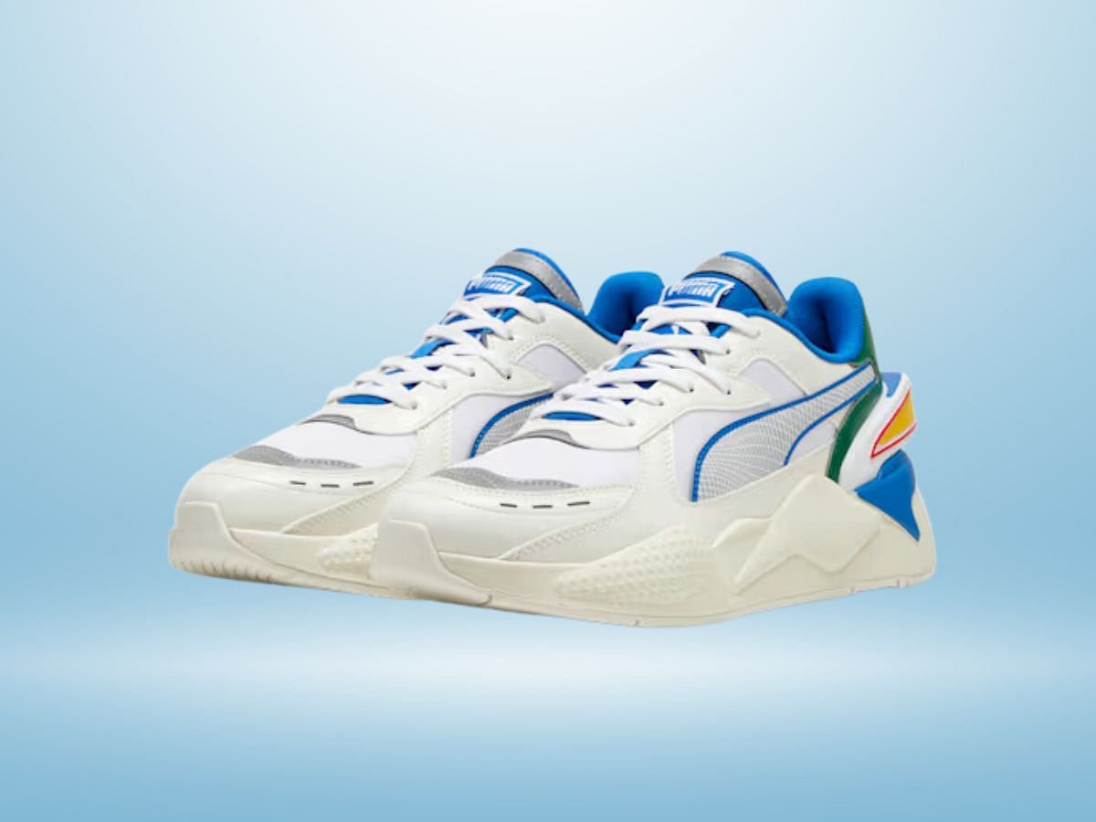RS-X 40th Anniversary Men&#039;s Sneakers White-Warm White colorway (Image via Puma)