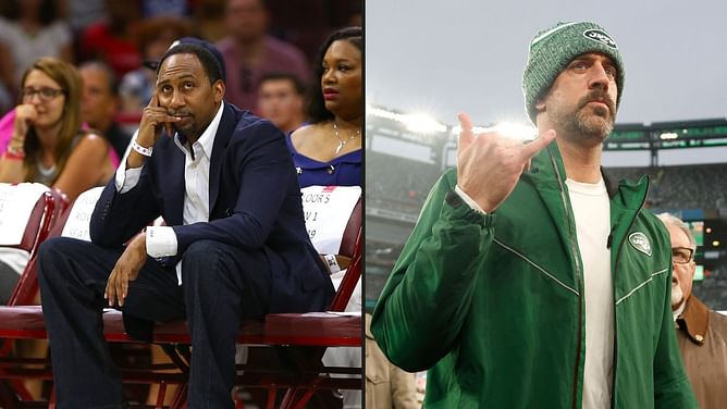 “Aaron Rodgers is not stupid”: Stephen A Smith backs up Jets QB’s vaccine stance