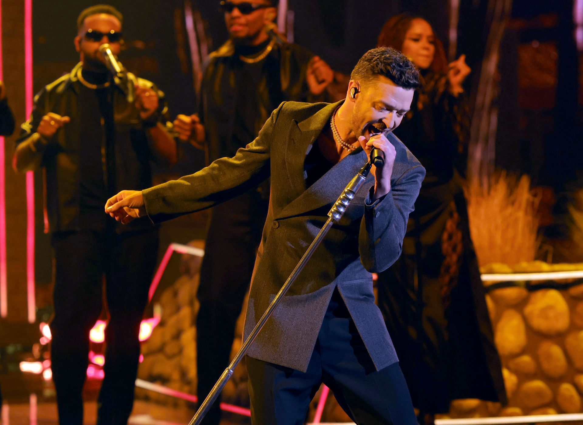 Justin Timberlake began The Forget Tomorrow World Tour on April 29 (Image via Getty)