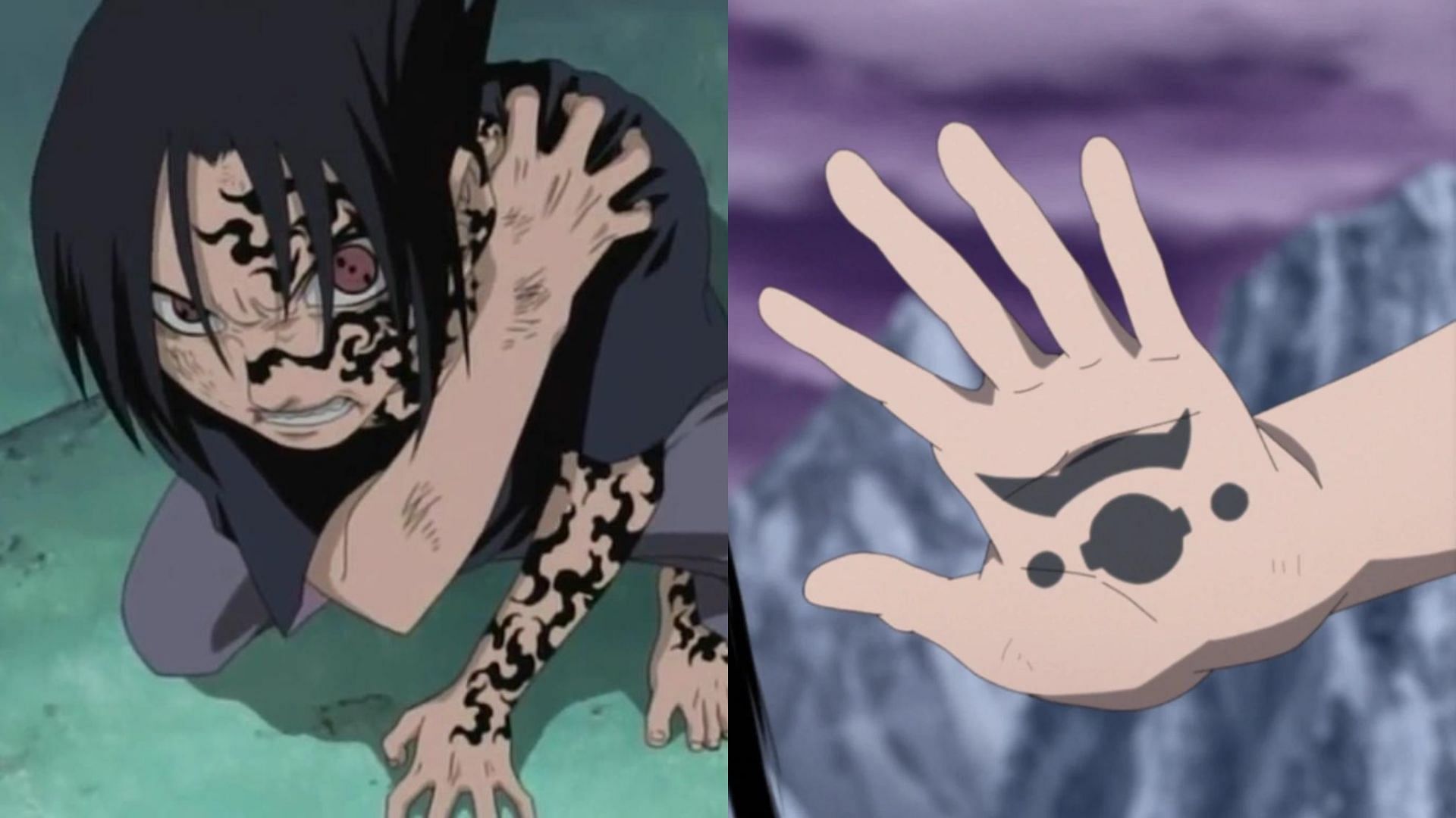 Curse and Karma mark as seen in their anime (Image via Studio Pierrot)