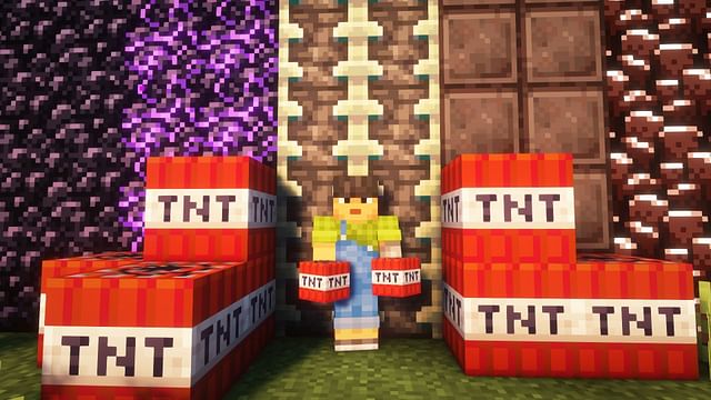 minecraft gran explosión tnt