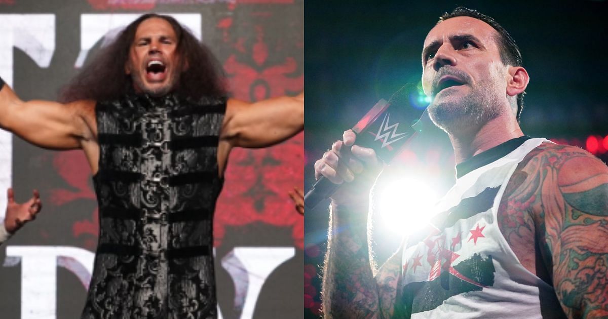 Matt Hardy (left) and CM Punk (right) [Photos from Matt and WWE