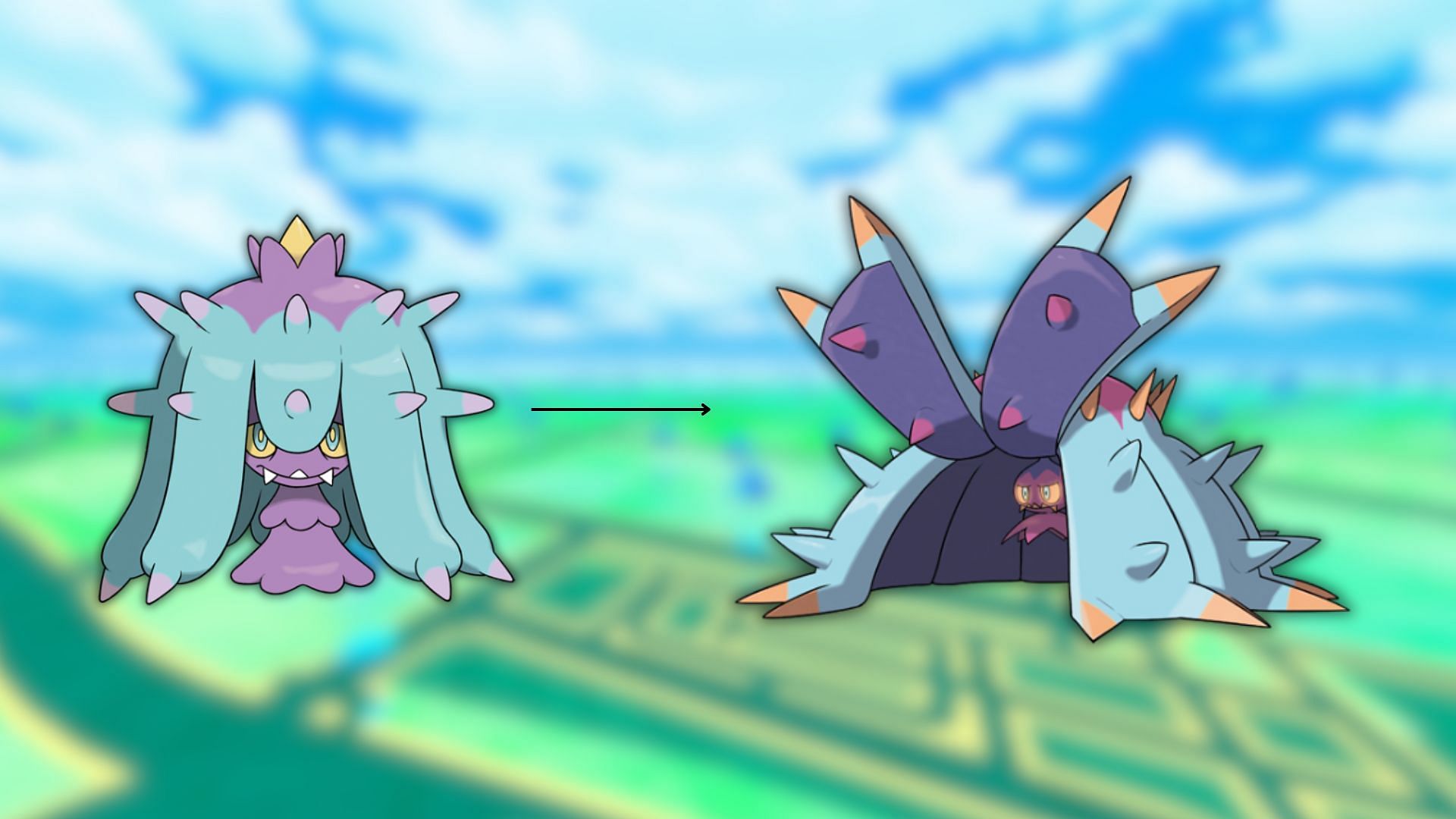Evolving a Mareanie into a Toxapex is not a complicated process. (Image via The Pokemon Company)