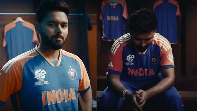 Watch Video: "इंडिया के लिए फिर से" - भारत की T20 World Cup की जर्सी में ऋषभ पंत का खास सन्देश, सामने आया वीडियो