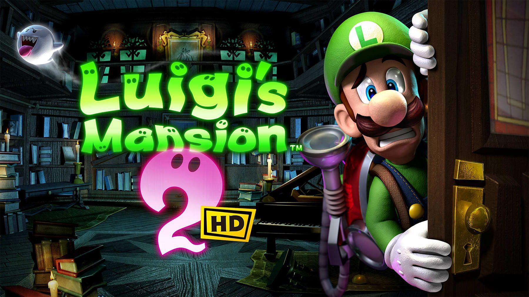 Luigi&#039;s Mansion 2 HD is a spooky title coming to the Nintendo Switch in 2024. (Image via Nintendo)