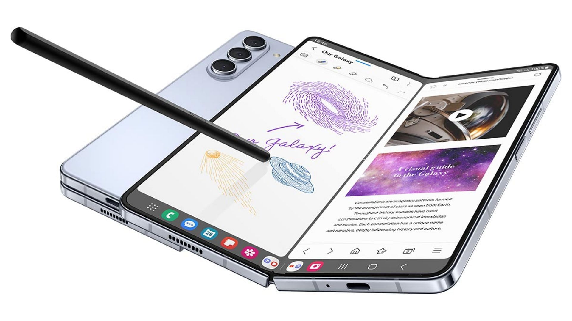 The Samsung Z Fold5 is one of the best foldable and it&#039;s crazy expensive (Image via Samsung)