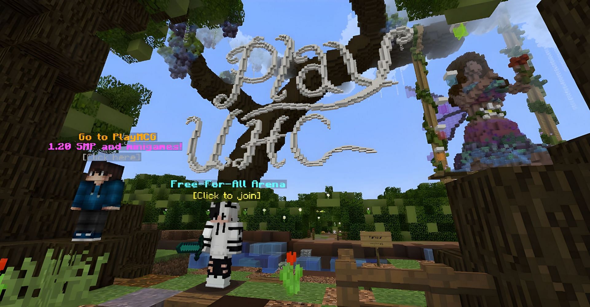 PlayUHC is a very fun server (Image via Mojang)