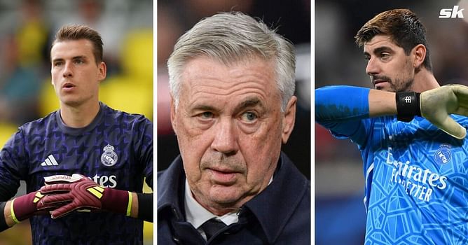 Thibaut Courtois or Andriy Lunin? Carlo Ancelotti names Real Madrid player who will start UCL final