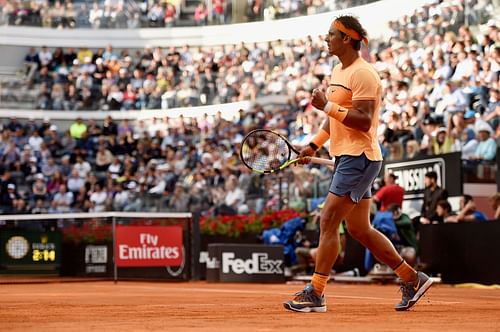 Rafael Nadal at the 2016 Rome Masters