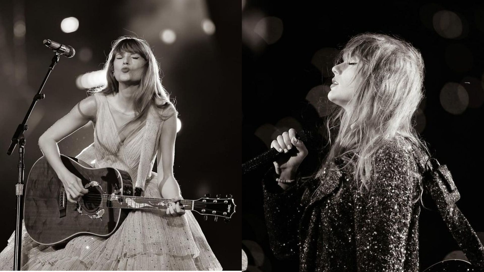 Swift made a lot of changes for her TTPD segment in the Ears Tour (Image via Instagram/@taylorswift)