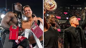 [Watch] R-Truth hilariously confuses current champion for The Miz; disturbs his entrance during live event