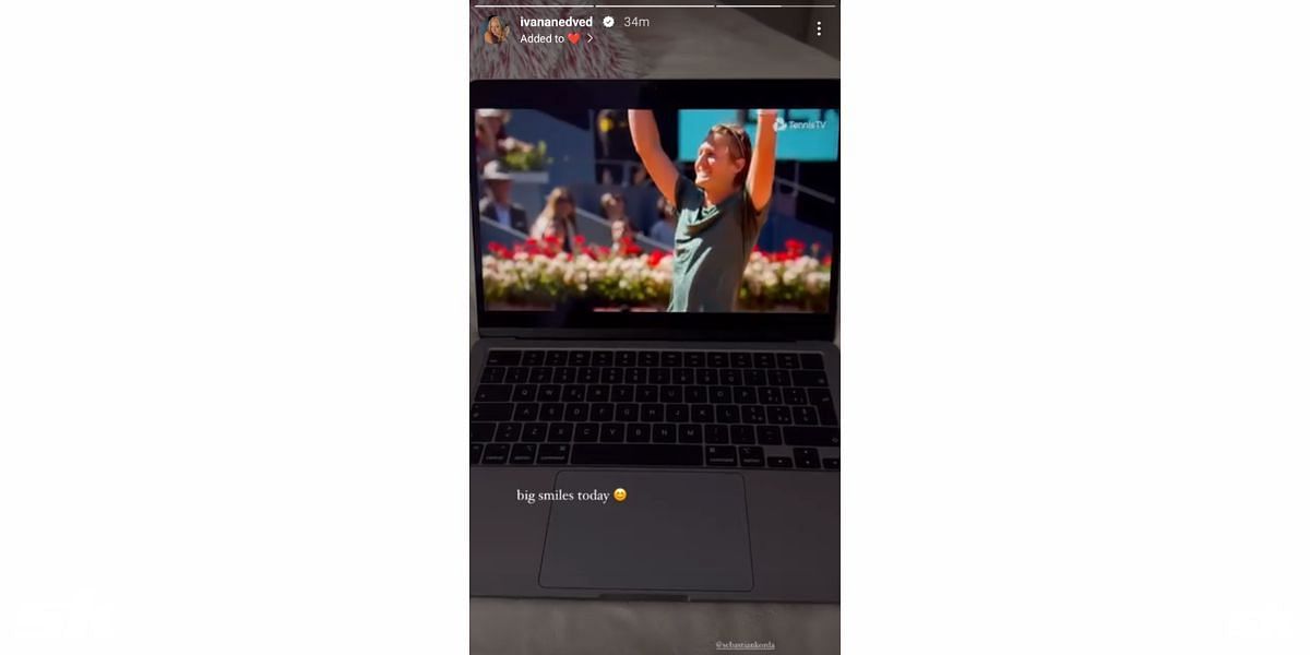 Source- Ivana Nedved&#039;s Instagram story