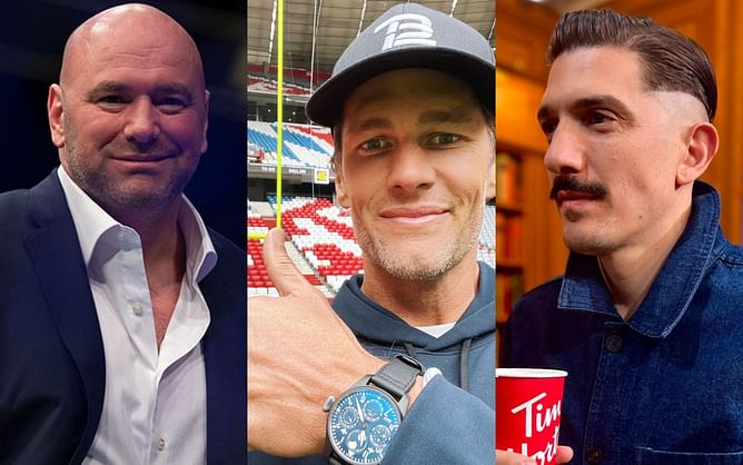 Andrew Schulz discusses why Dana White chose to proceed with liberal joke during Tom Brady's roast, despite initial reservations