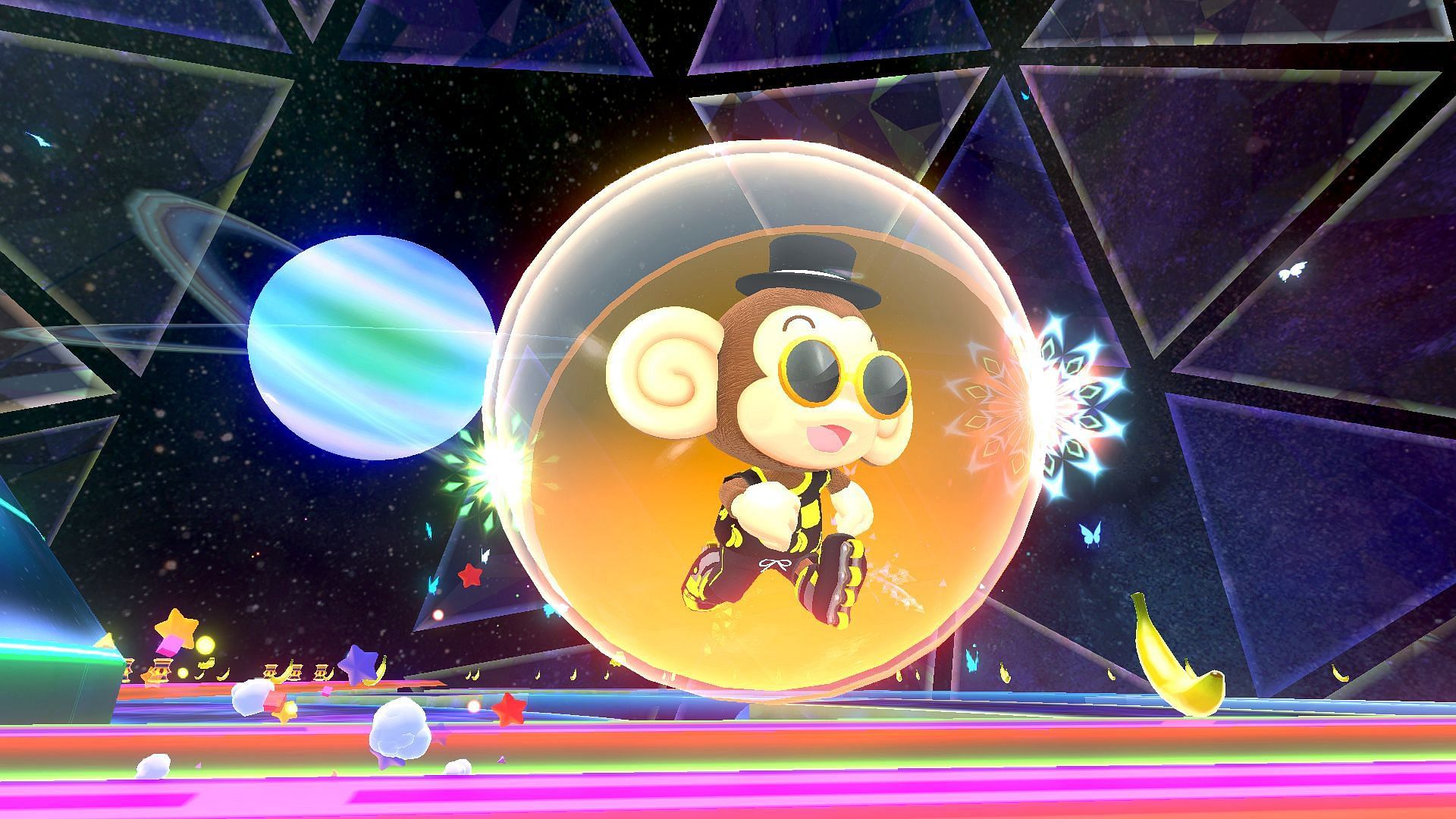 AiAi makes a return in Super Monkey Ball Banana Rumble (Image via SEGA)