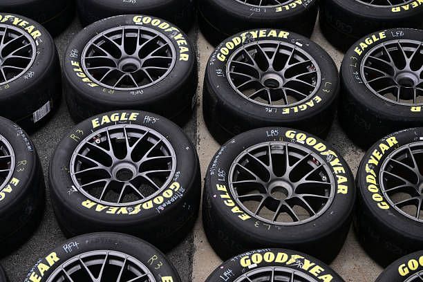 What do NASCAR teams do with old tires