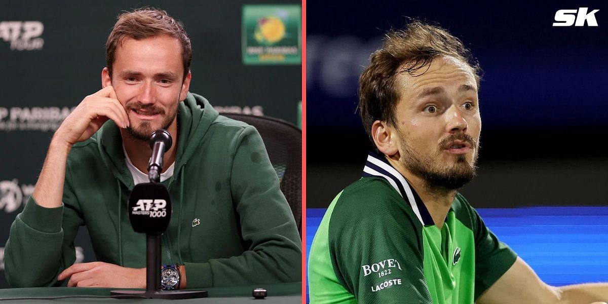 Daniil Medvedev justified his temperamental and often fiery on-court persona