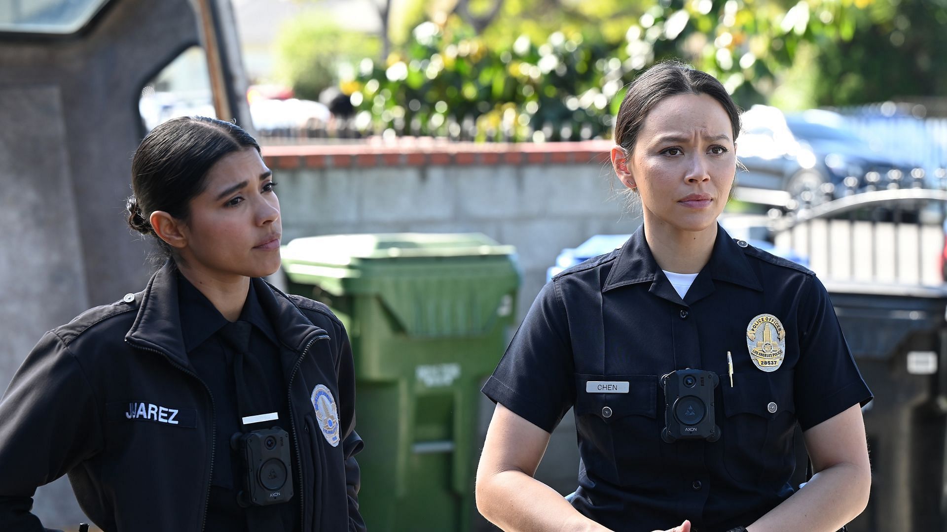 A still from the show (Image via X/@therookie)