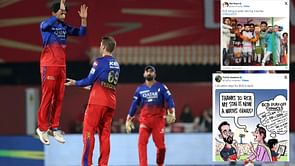"Calculator days for RCB are back" - Fans react to Faf du Plessis and co's 60-run win over PBKS in IPL 2024