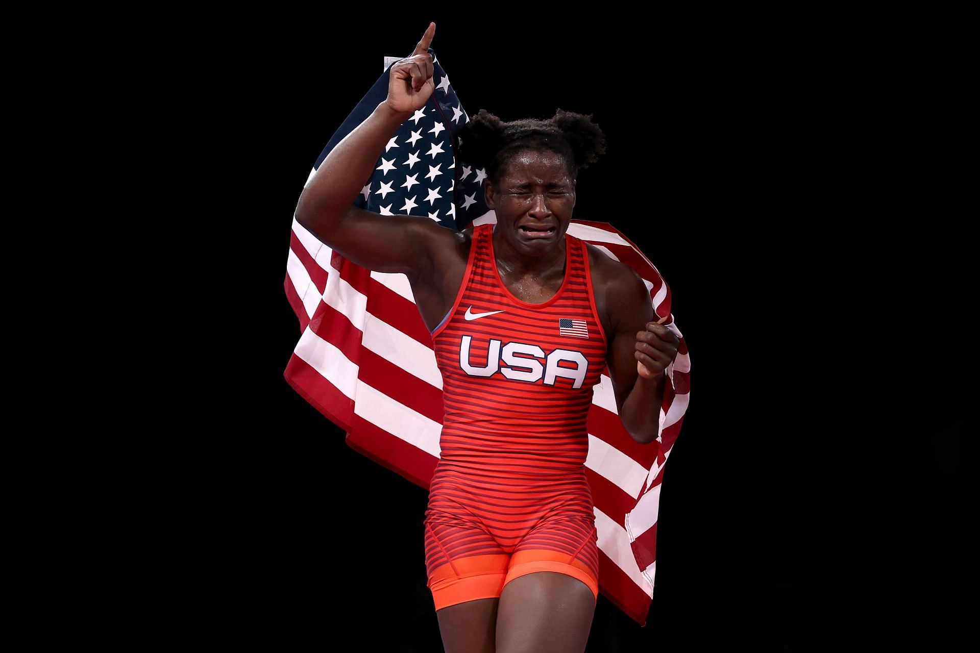 Tamyra Mensah-Stock, Wrestling - Olympics: Day 11