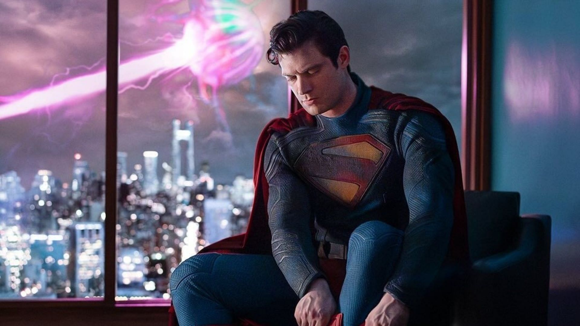 James Gunn teases first Superman 2025 poster image with David Corenswet